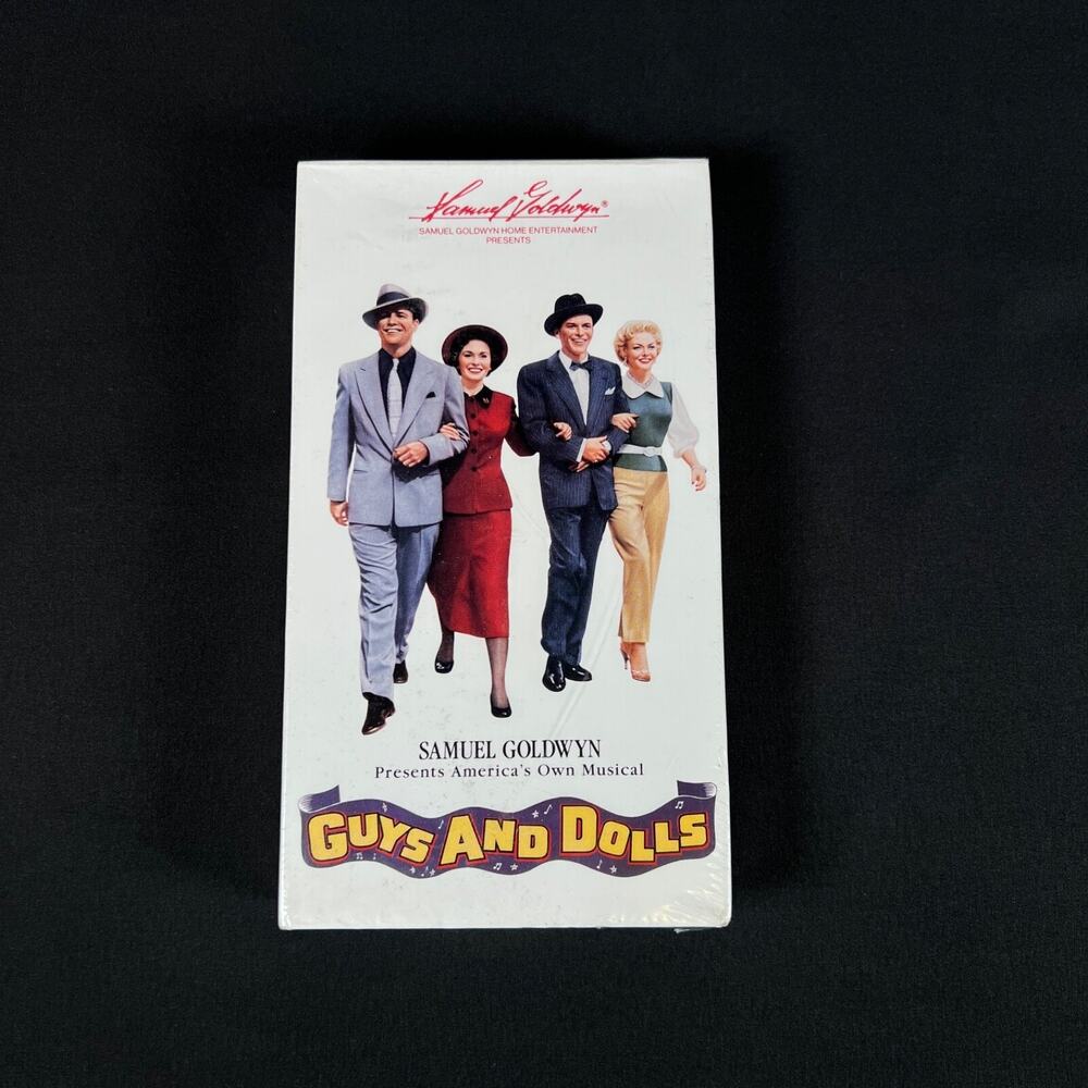 Guys and Dolls (VHS 1955, CBS Fox Video) Marlon Brando, NEW FACTORY SEALED